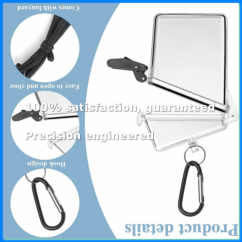 Lanyard Badge Holder - 3 Pack Waterproof Id Card Badge