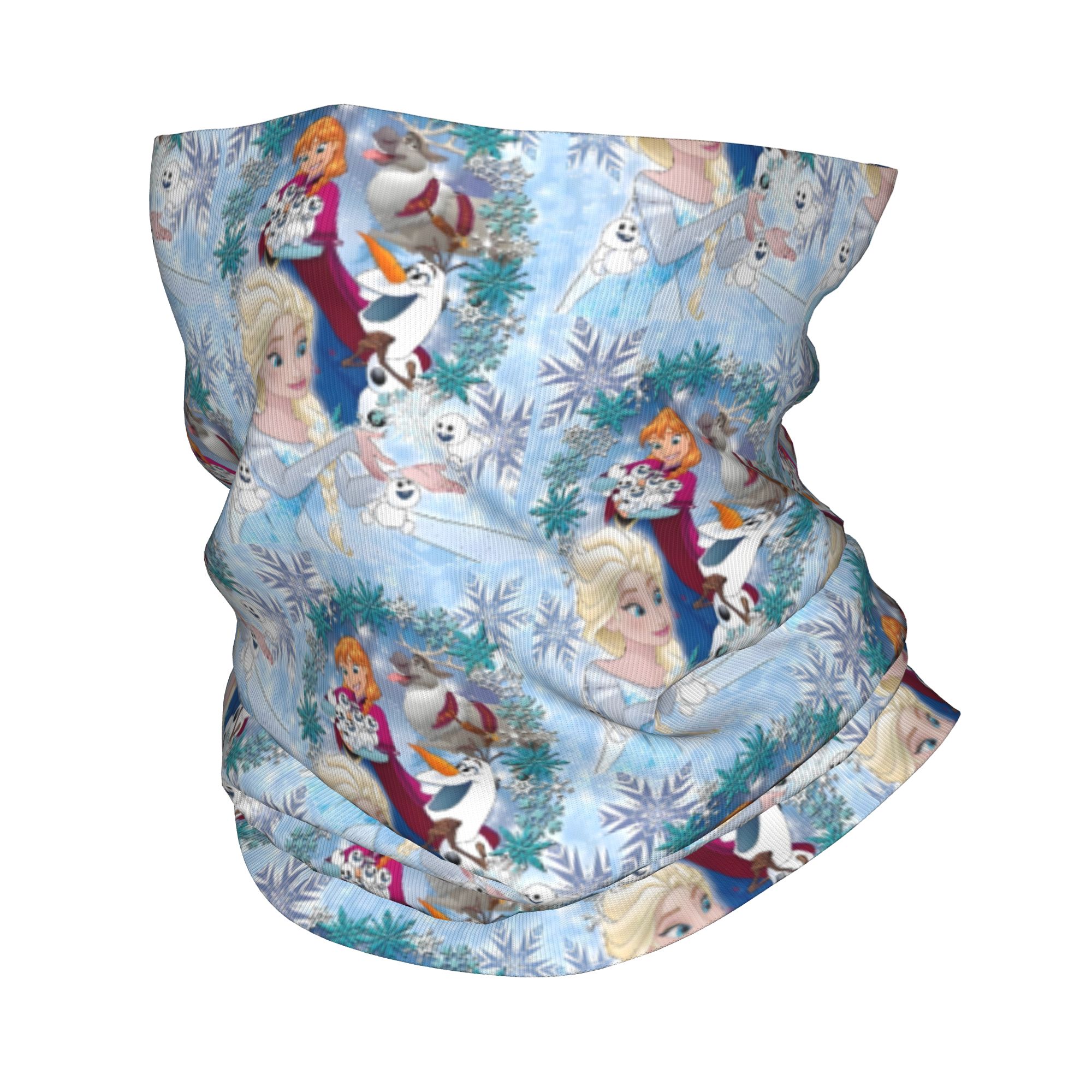 Neck Warmer Tube - Custom F-Frozen Movie Winter Headband Neck