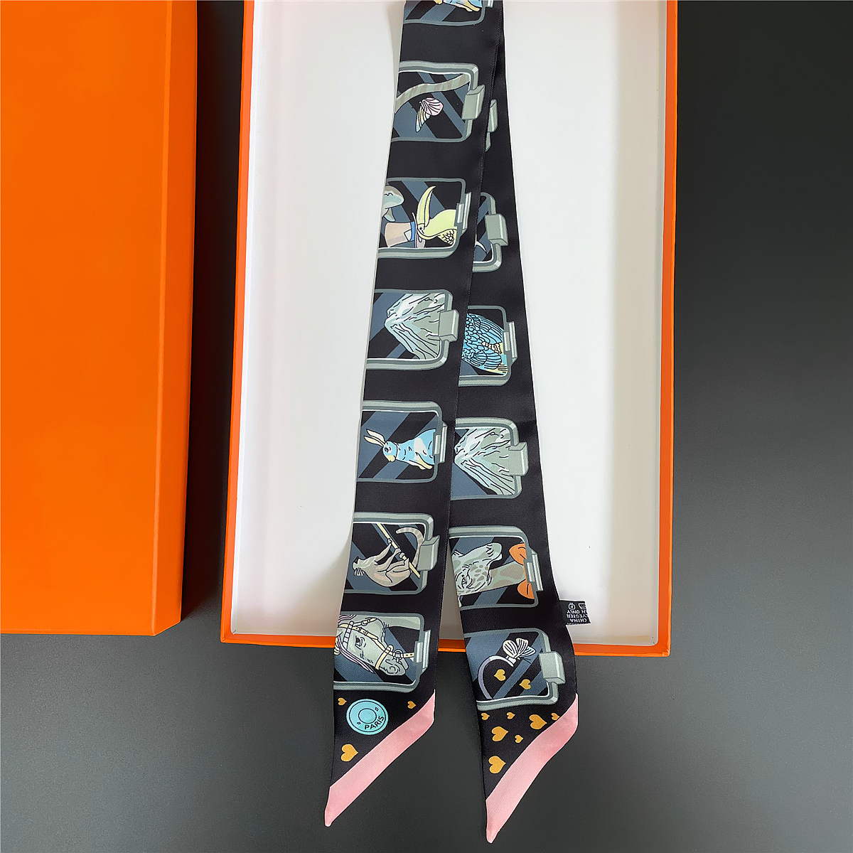 Brand Design Twill 100% Silk S - Scarf Silk Square recension och pris