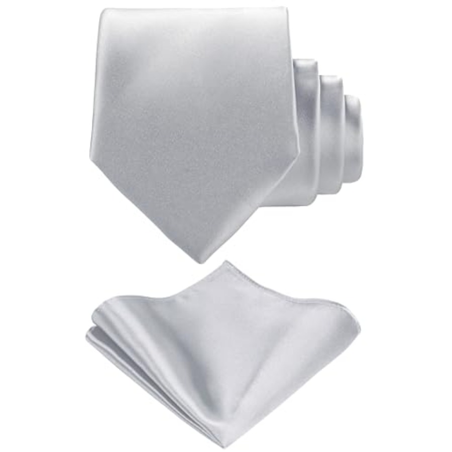 Solid Satin Woven dyed Color F - Pocket Square Set recension och pris