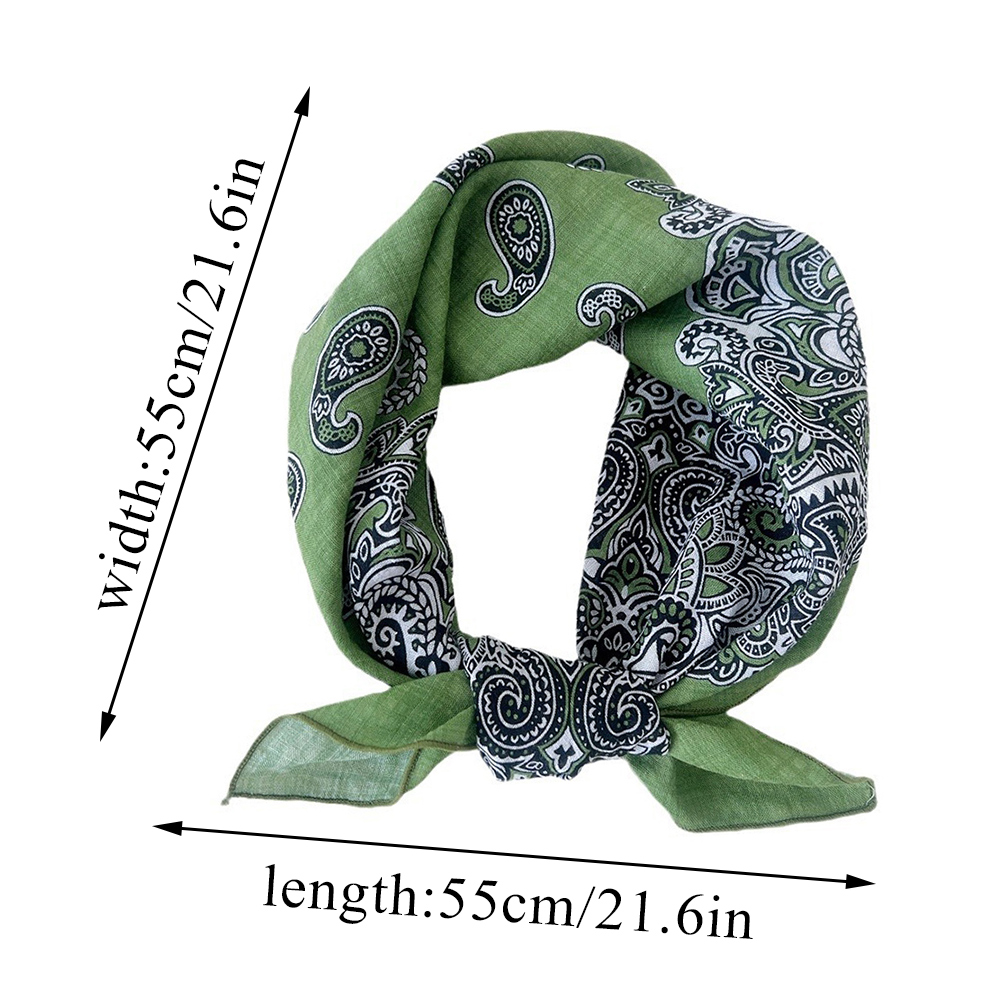 Luxury Floral Print Cotton Lin - Bandana Cotton recension och pris