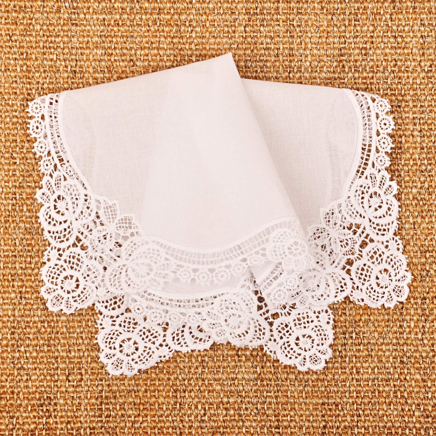 White Wedding Handkerchief Pur - Handkerchief Cotton Men recension och pris