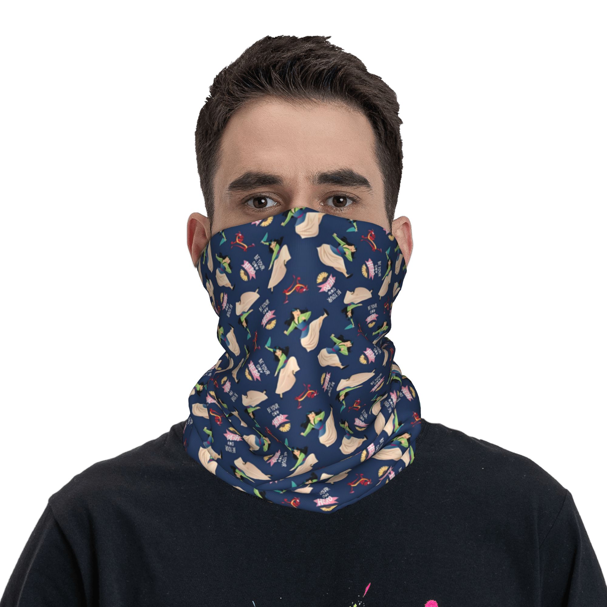 Custom Kawaii M-Mulan M-Mushu  - Neck Warmer Tube recension och pris