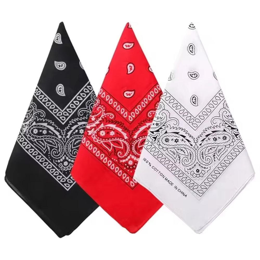 Hip Hop Cowboy Paisley Scarf L - Ascot Neck Scarf recension och pris