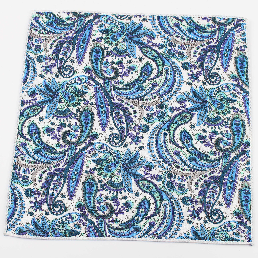 Paisley Cotton Handkerchiefs W - Handkerchief Cotton Men recension och pris