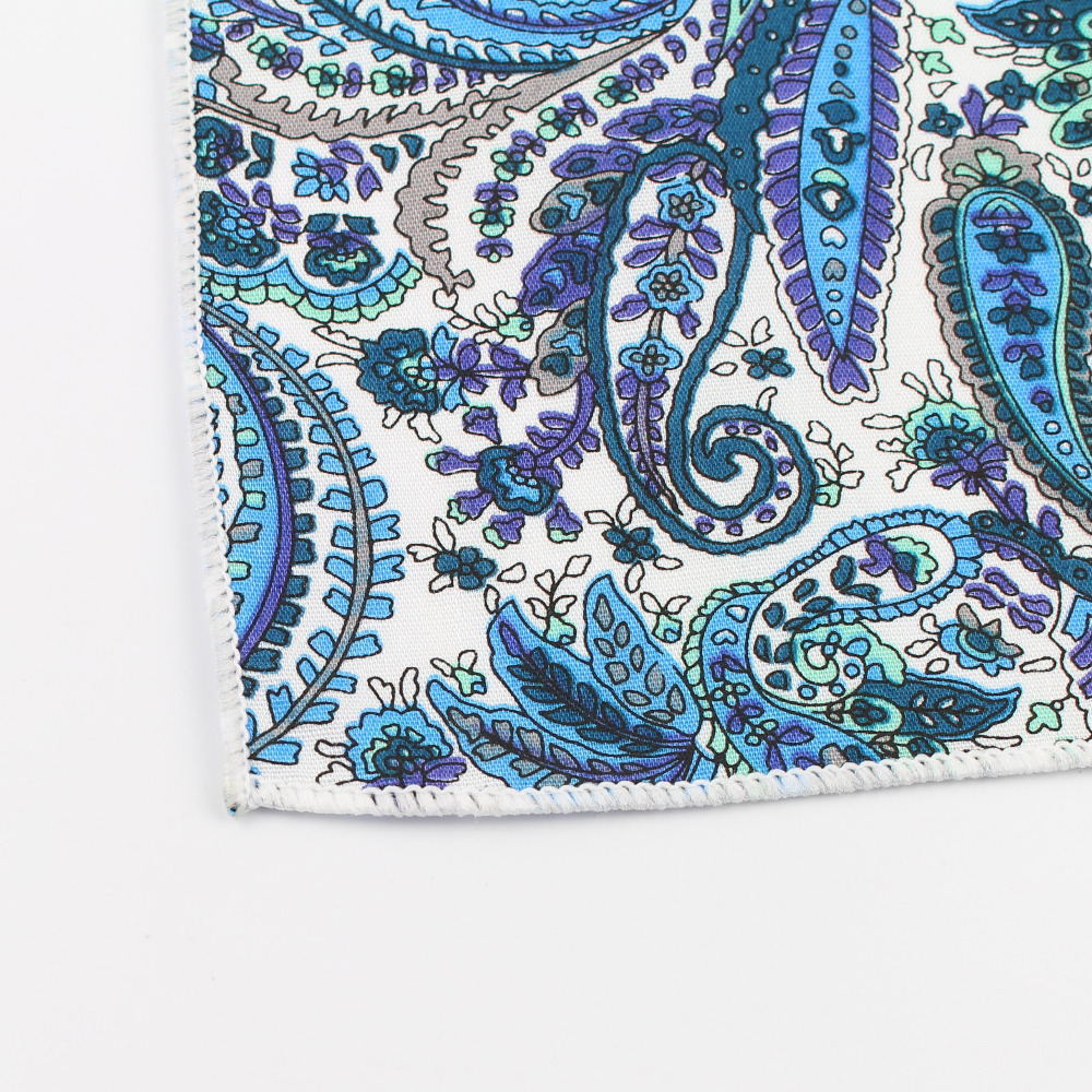 Paisley Cotton Handkerchiefs W - Handkerchief Cotton Men recension och pris