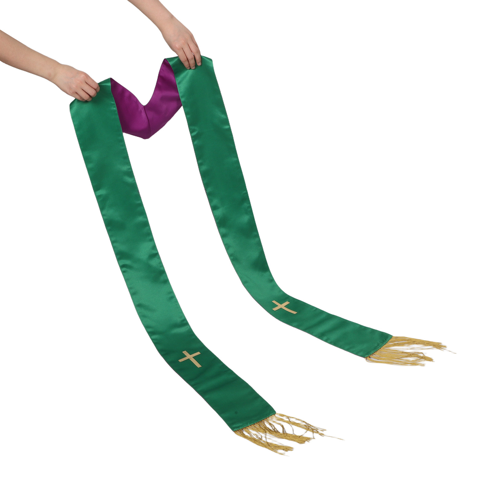 Embroidered Wedding Pastor Sto - Stole Wedding Shawl recension och pris