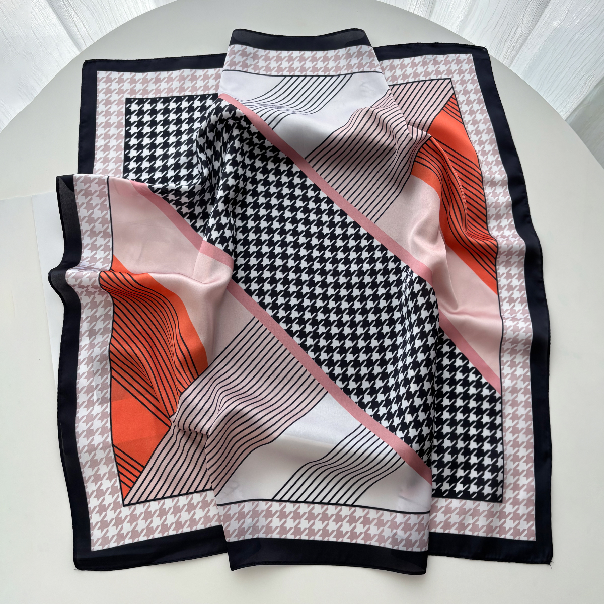 New Printed Square Scarf For W - Scarf Silk Square recension och pris