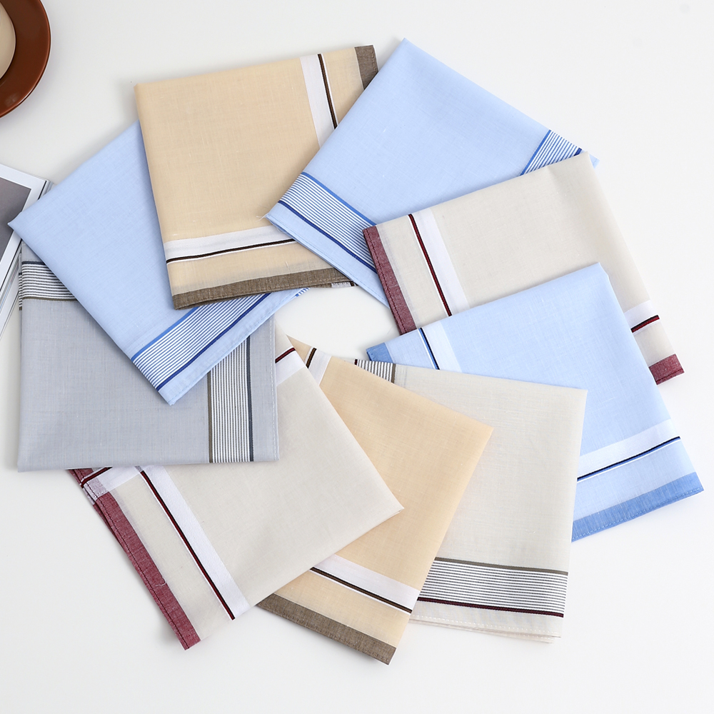 12 Packs of Men's Gentleman's  - Handkerchief Cotton Men recension och pris