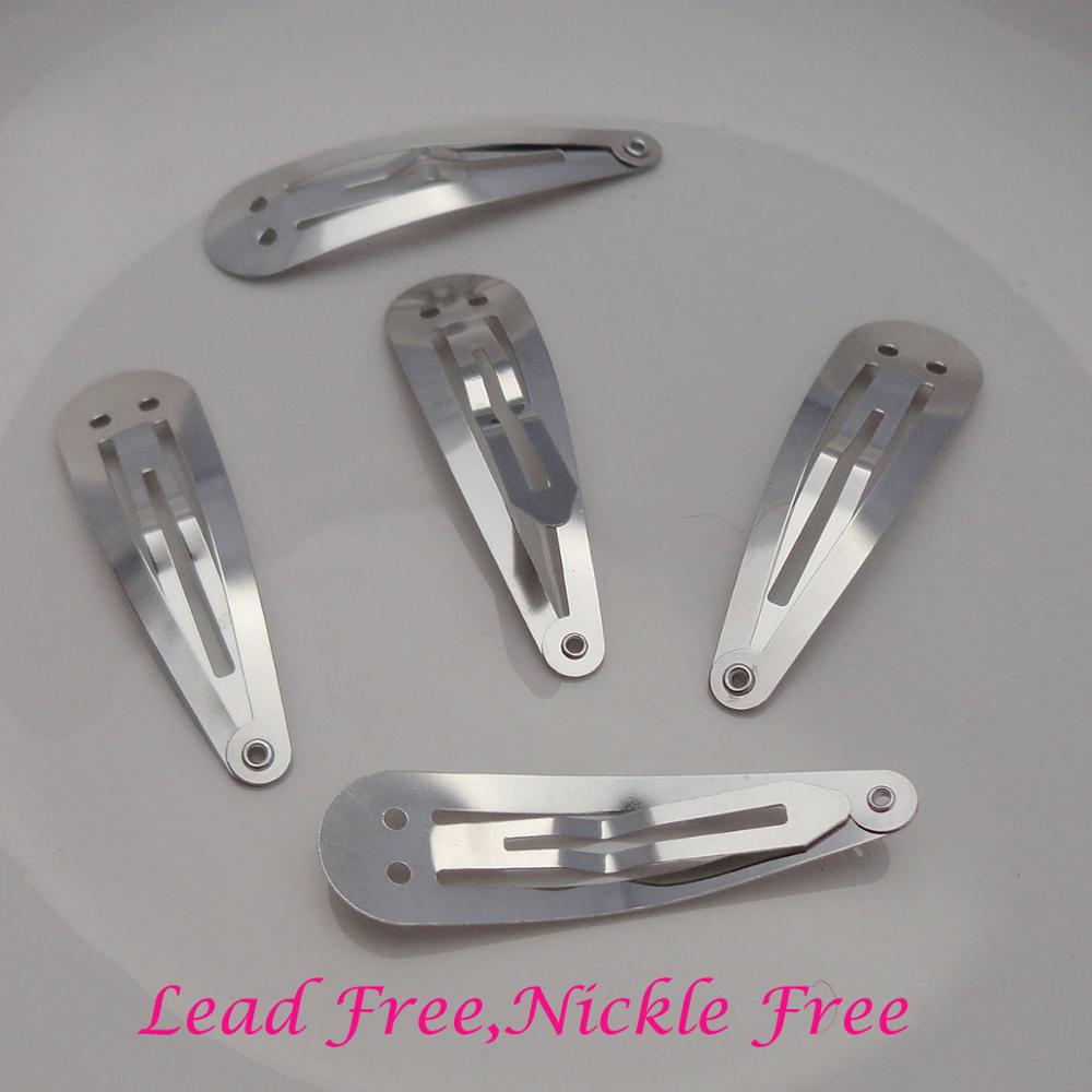 100PCS 5.0cm Silver Plain Meta - Tie Clip Silver recension och pris
