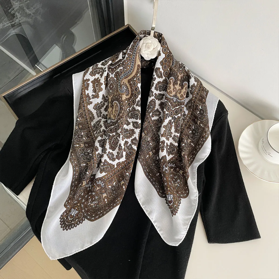 New Fashion 70X70cm Women's Sc - Bandana Cotton recension och pris