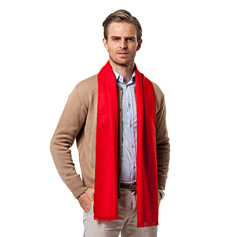 Fashion Winter Solid Color Men - Muffler Men Wool recension och pris