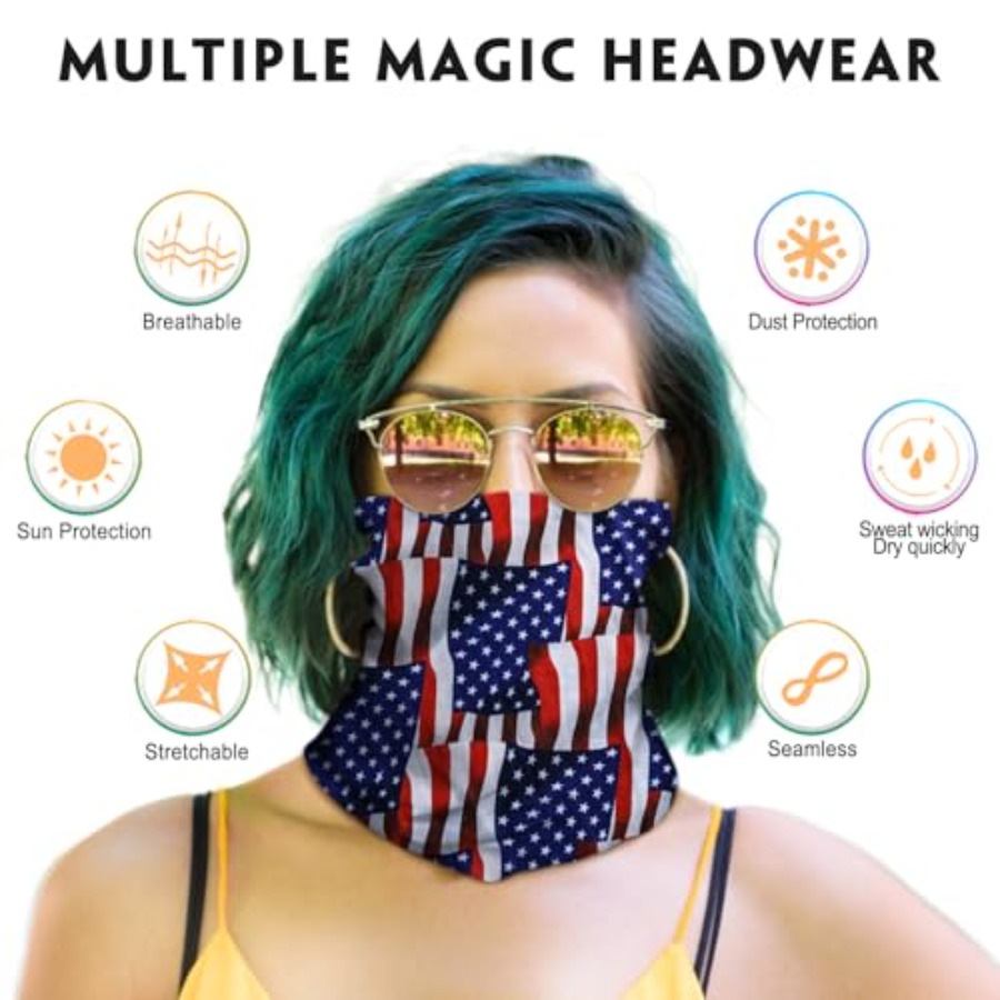 Venswell Neck Gaiter Face Mask - Face Scarf Mask recension och pris