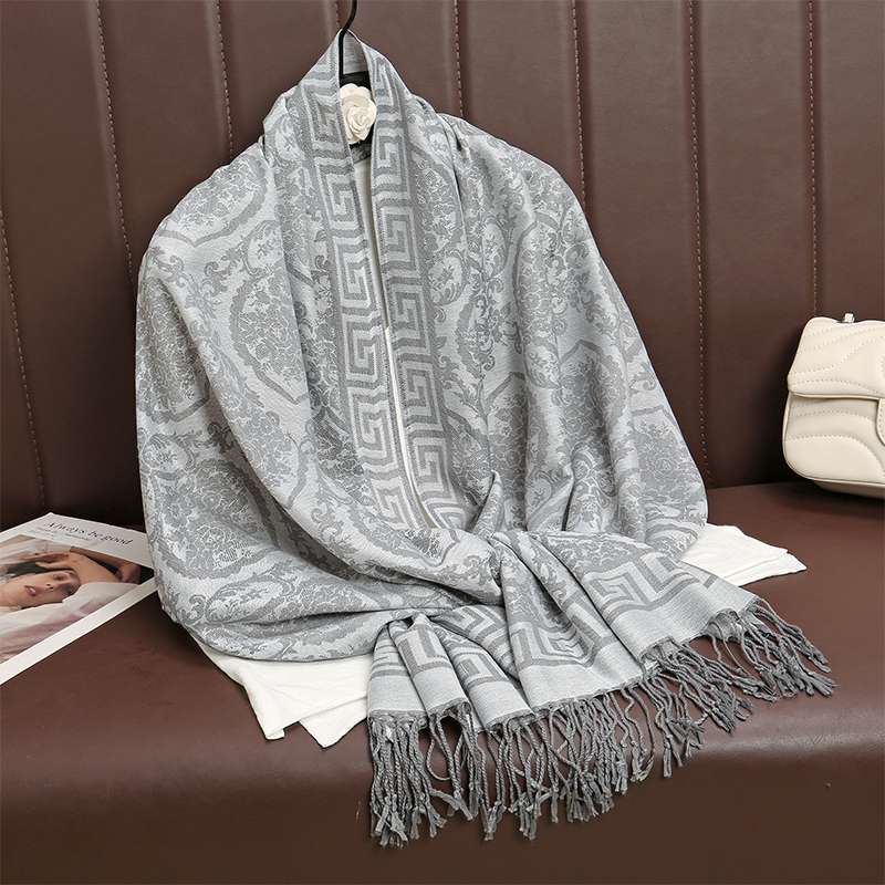 2024 Luxury Thick Cashmere Sca - Woven Scarf Blanket recension och pris