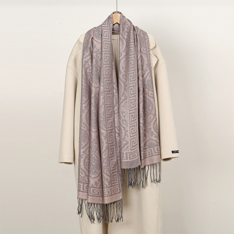 2024 Luxury Thick Cashmere Sca - Woven Scarf Blanket recension och pris