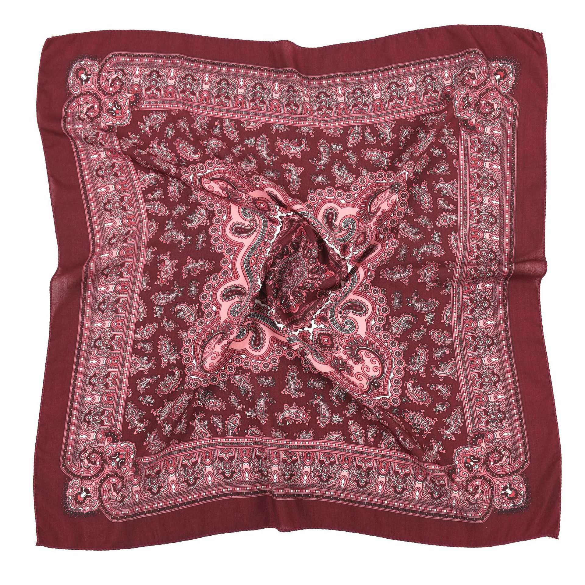 70*70cm Women Retro Floral Rus - Bandana Cotton recension och pris