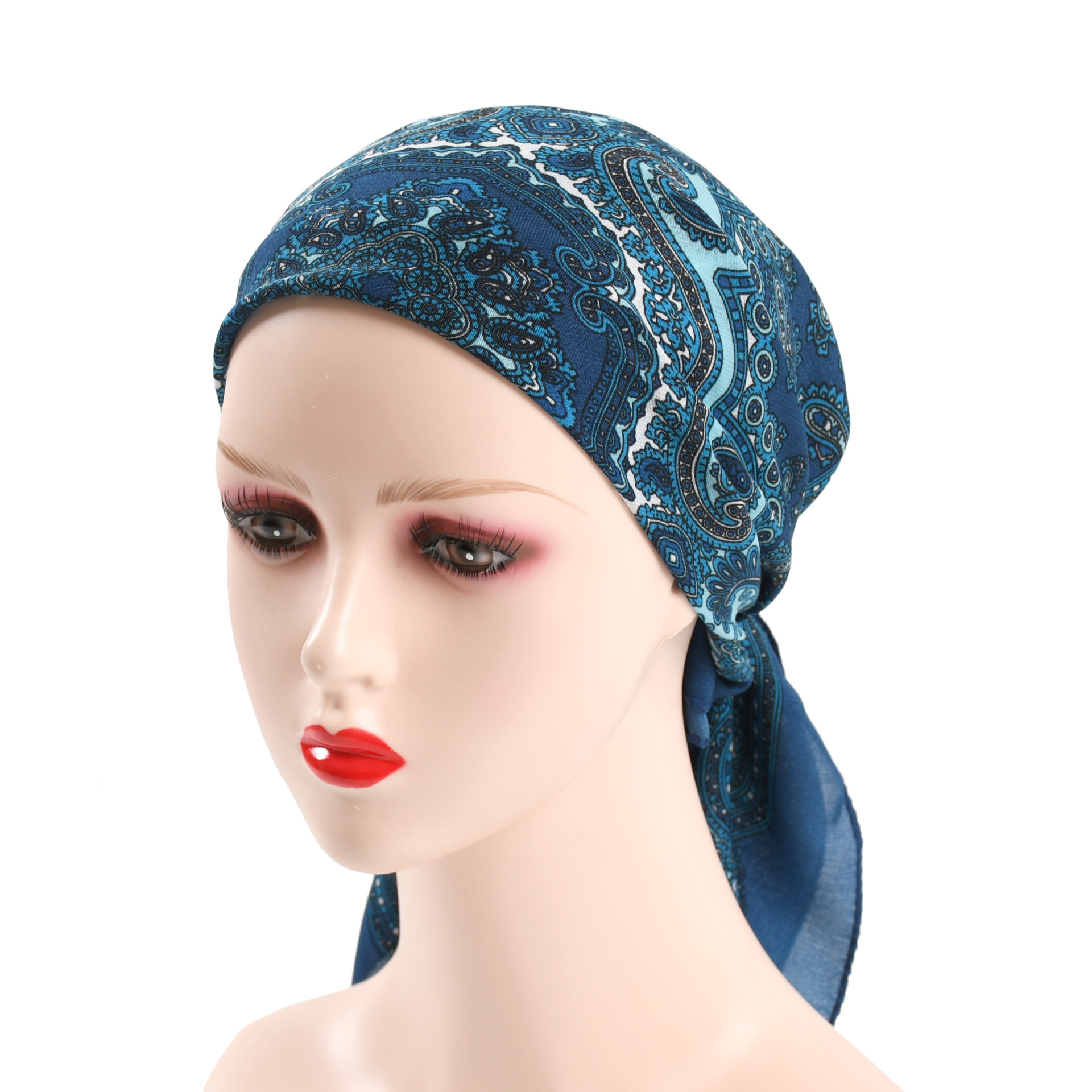 70*70cm Women Retro Floral Rus - Bandana Cotton recension och pris