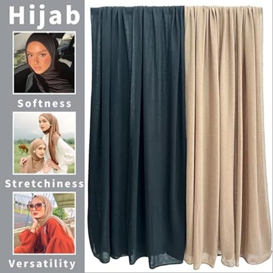Muslim Hijab for Women Scarf L - Head Wrap Turban recension och pris