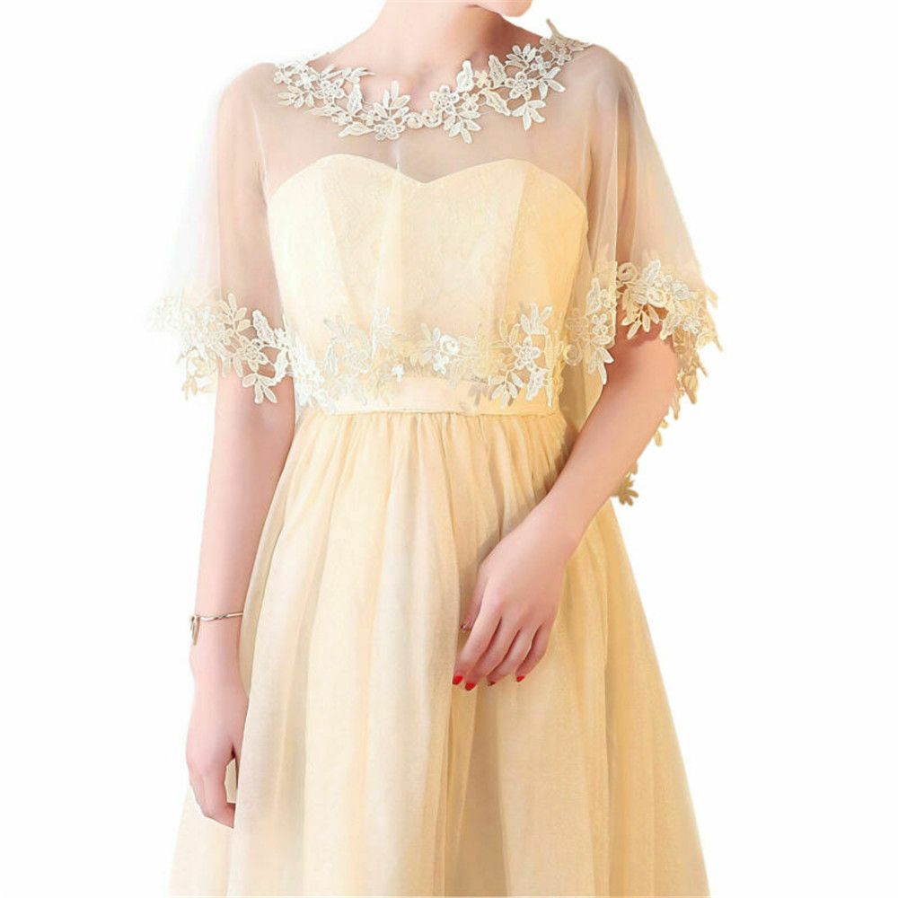 Fashion Elegant Lace Shawl Bri - Stole Wedding Shawl recension och pris