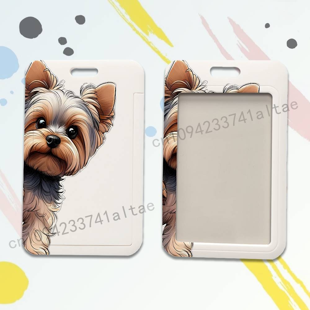 Yorkshire Terrier Dog Card Hol - Lanyard Badge Holder recension och pris