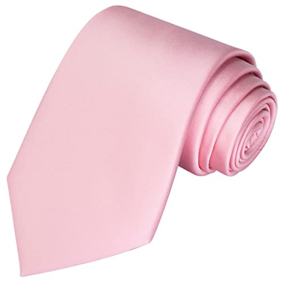Satin Tie Set Solid Ties Mens  - Pocket Square Set recension och pris
