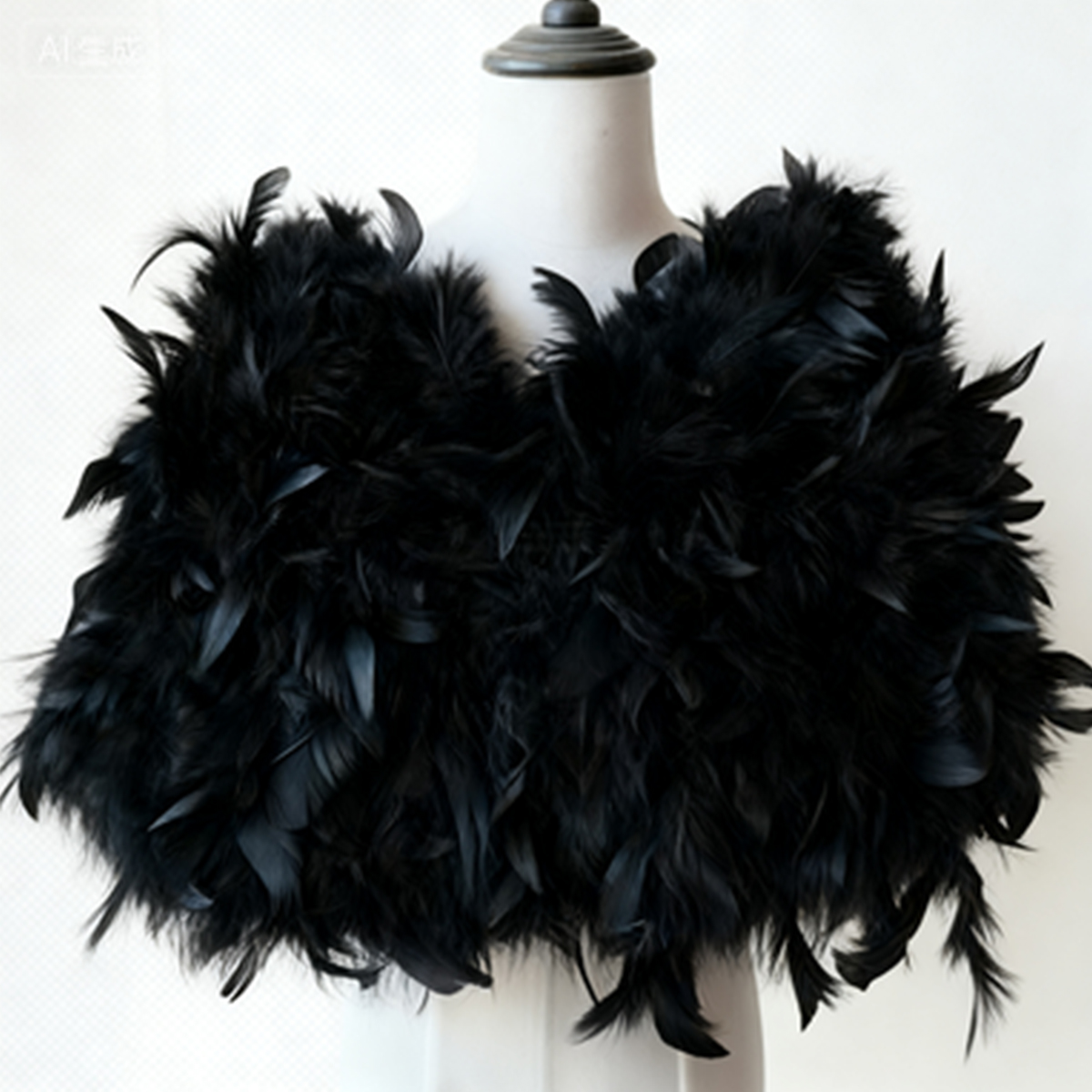 New Ostrich Feather Women's Ca - Stole Wedding Shawl recension och pris