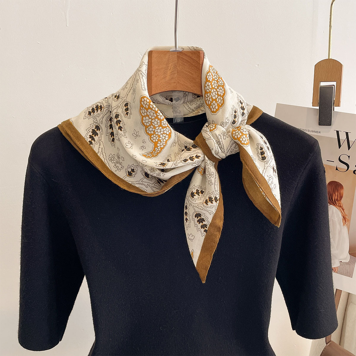 2026 Fashion Cotton Scarf for  - Bandana Cotton recension och pris