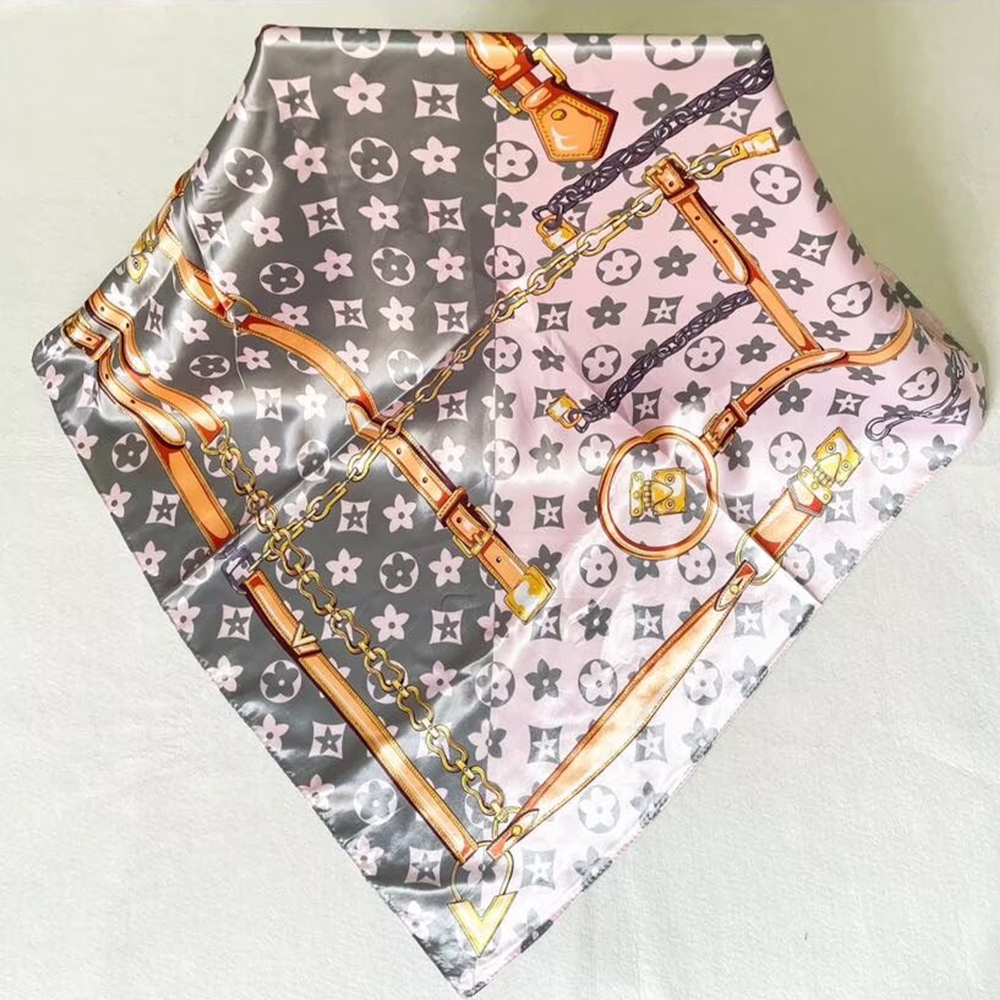 New Hot Sale Fashion 90X90cm P - Scarf Silk Square recension och pris
