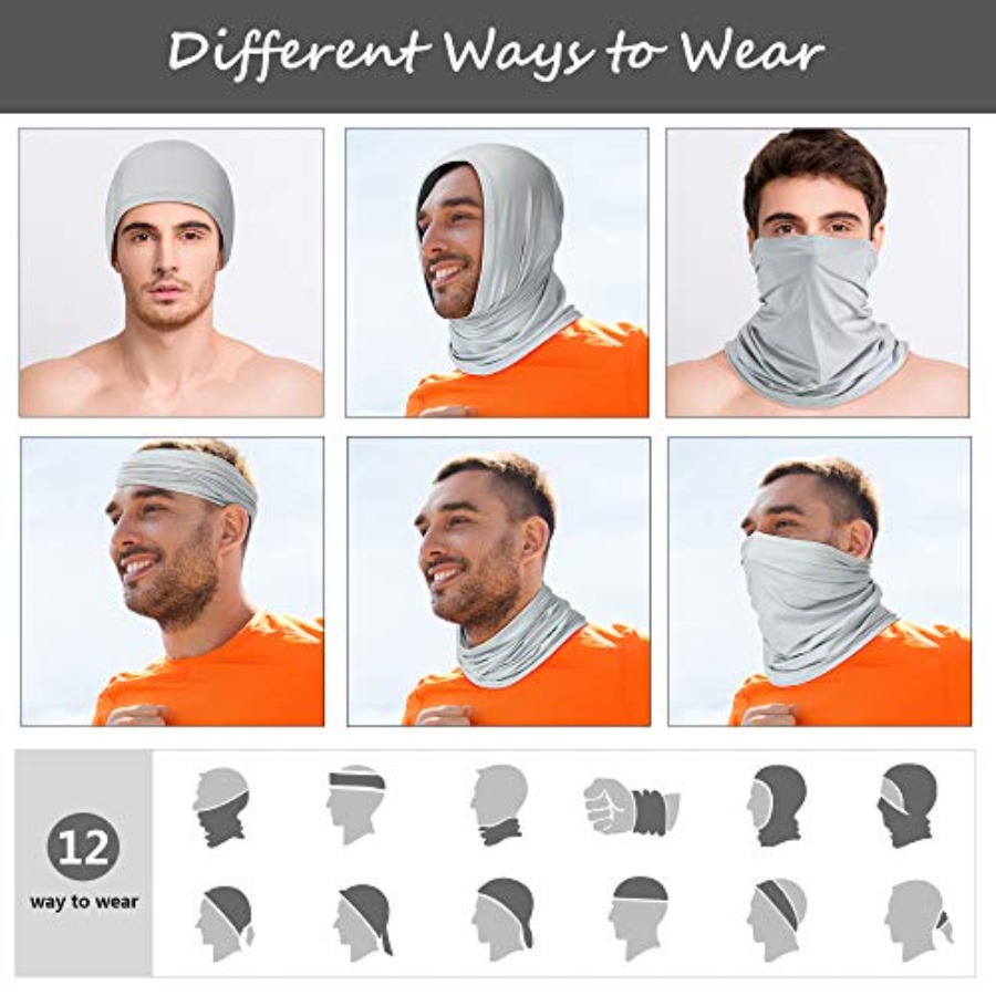 Geyoga Neck Gaiter Bandana Fac - Face Scarf Mask recension och pris